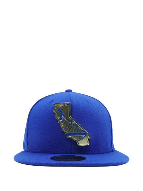 NEW ERA CAP 59FIFTY metal-patch baseball cap
