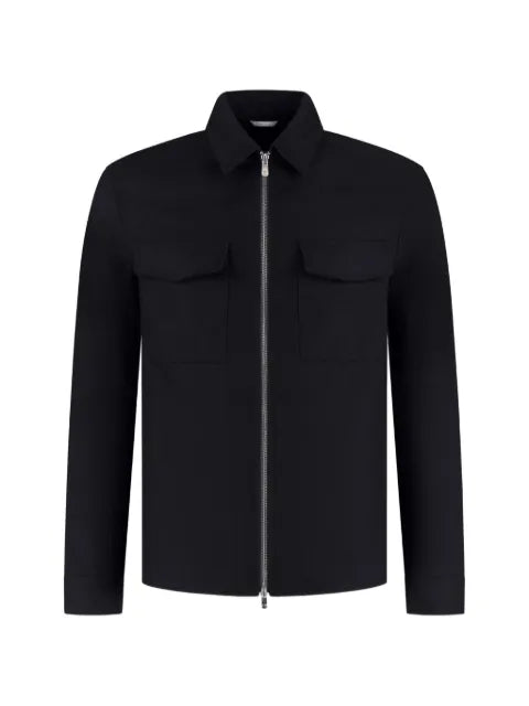 Marco Pescarolo zip-up shirt jacket