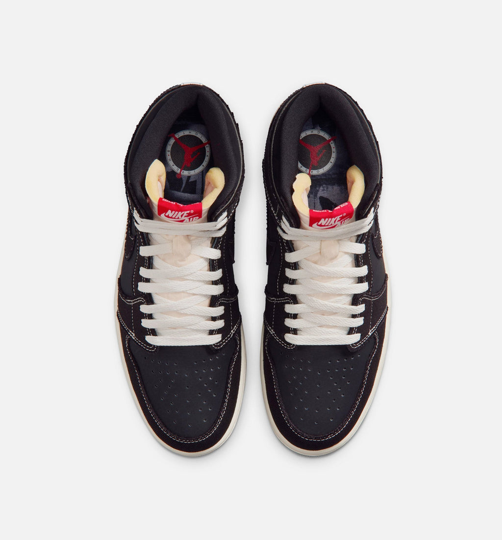 Air Jordan 1 Retro High OG Flight Club Men's Lifestyle Shoe – Black/University Red/Sail/Gum Medium Brown