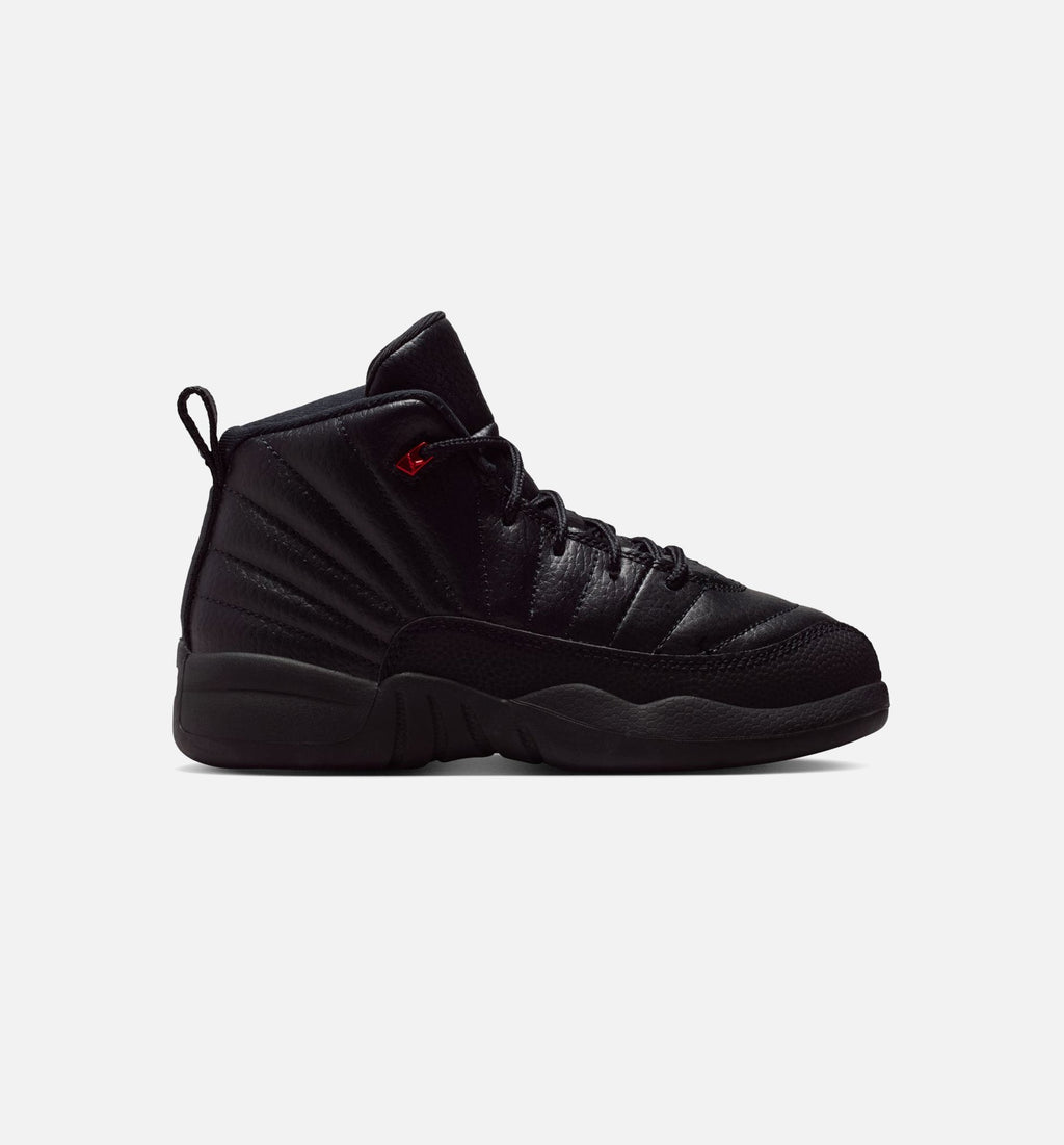 Air Jordan 12 Retro “Bloodline” Little Kids' Lifestyle Shoes (PS)
