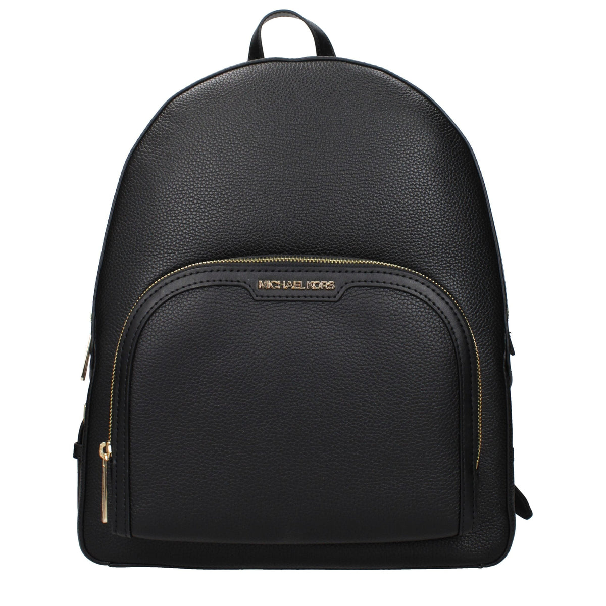 Black Leather Backpack