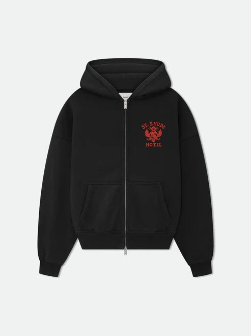 Rhude St. Rhude Seal Zip-Up Hoodie