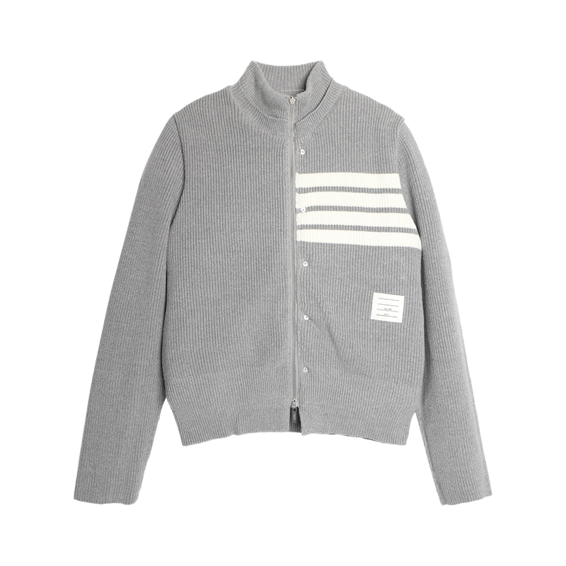 Unisex double-sided fake two-piece jacket