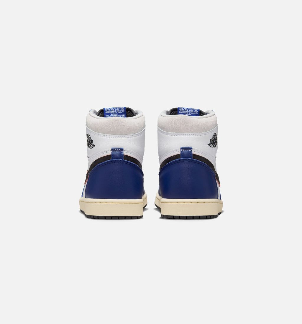 Air Jordan 1 Retro High OG Rare Air Royal Men's Shoes - White/Black/Blue