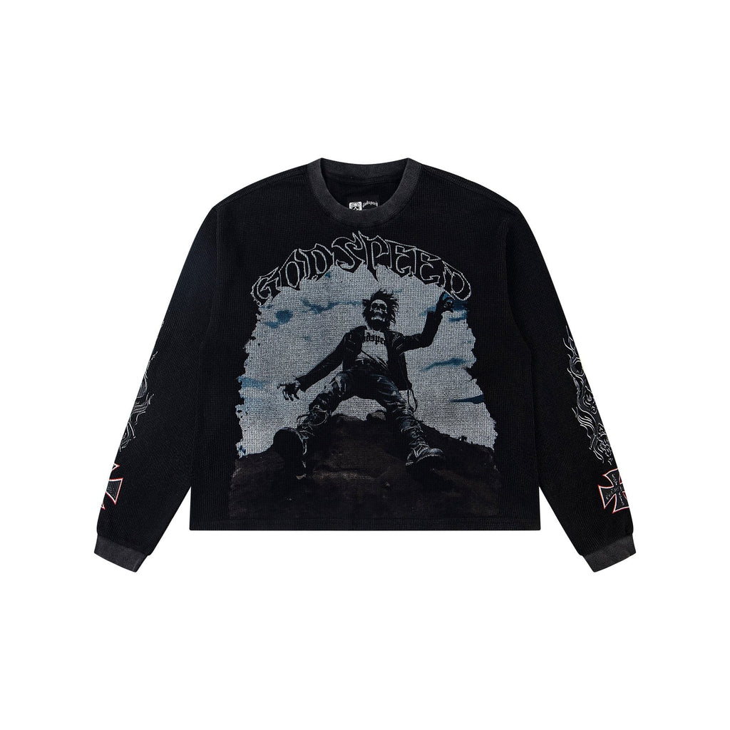 Godspeed E Pluribus Unum Graphic Long-Sleeve T-Shirt