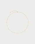 MONICA VINADER Beaded 14ct Yellow-Gold Chain Necklace(Gold)